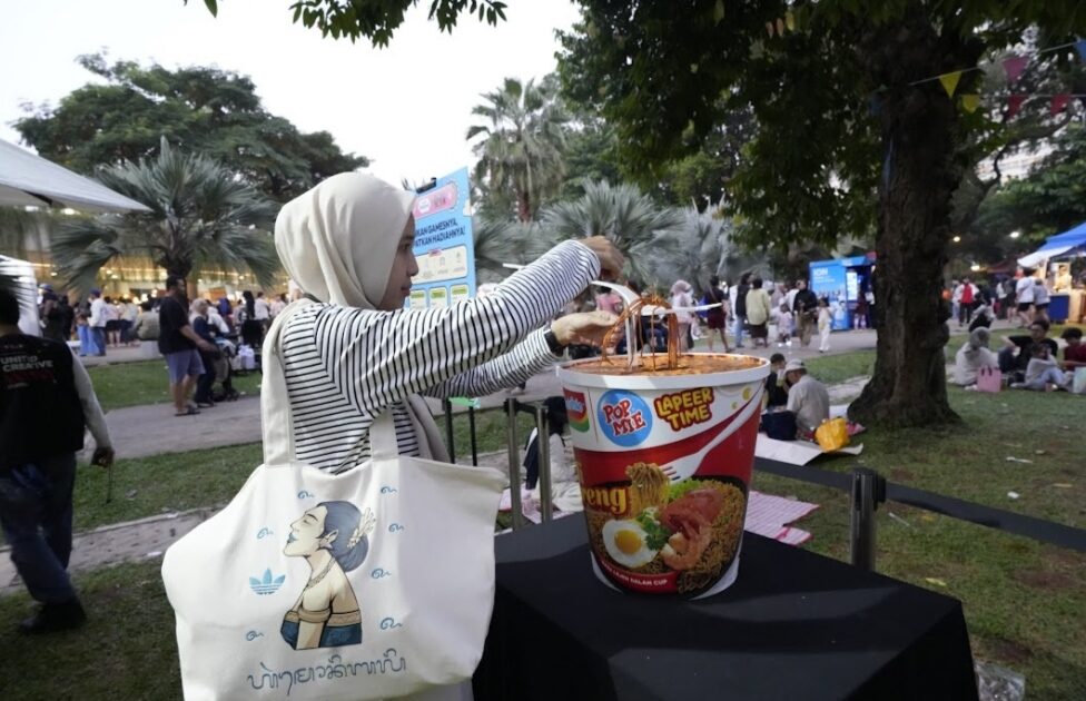 Keseruan Rumah Indofood di Semasa Piknik 2026 menghadirkan pengalaman kuliner dan games penuh kehangatan. (Foto: Dok. Indofood)