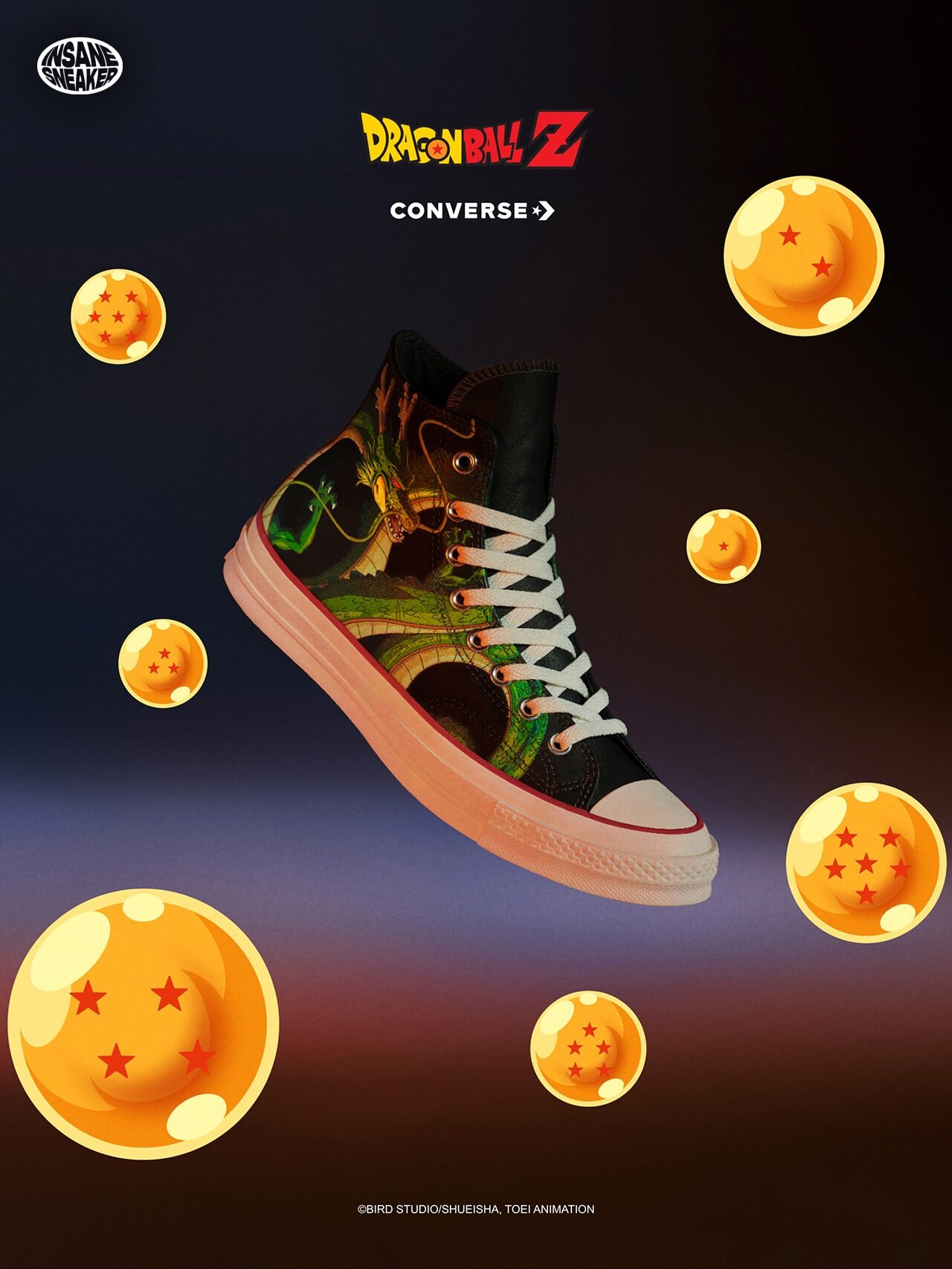 Dragon Ball Z x Converse Resmi Hadir! Koleksi Sneakers Bertema Goku hingga Shenron Siap Bikin Fans Kalap