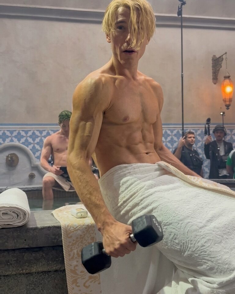 Fans One Piece Heboh! Video Workout Taz Skylar Diduga Bocorkan Set Alabasta Season 3 Live Action