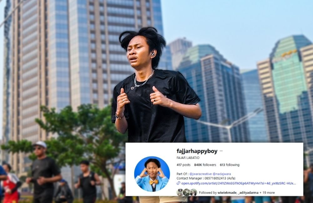 Fajar Sadboy Ganti Nama Jadi FajjarHappyBoy? Ternyata Gara-Gara Tantangan OOTD dari Blibli