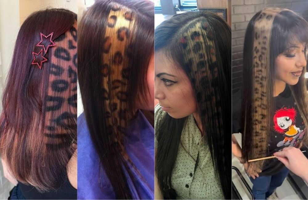 Hidden Leopard Hair Jadi Tren Rambut Paling Unik 2026, Motif Macan Tutul Baru Terlihat Saat Rambut Bergerak