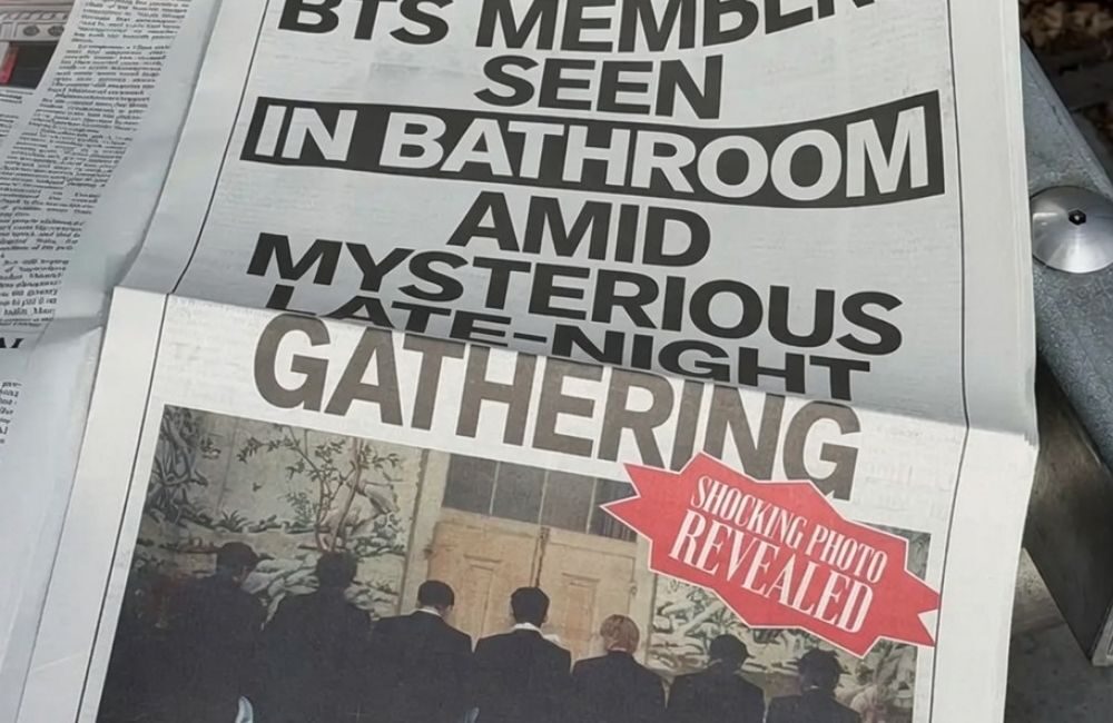 BTS Bikin Heboh Lewat Iklan Koran Full-Page, ARMY Dibuat Penasaran dengan Visual yang Tak Biasa
