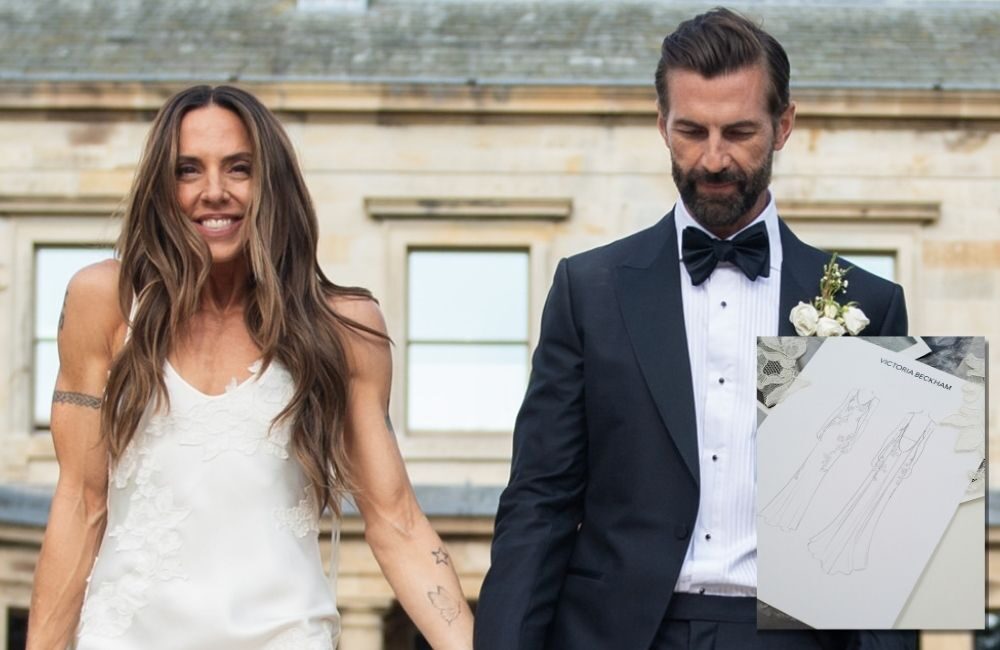 Melanie C Resmi Menikah! Gunakan Gaun Rancangan Victoria Beckham!