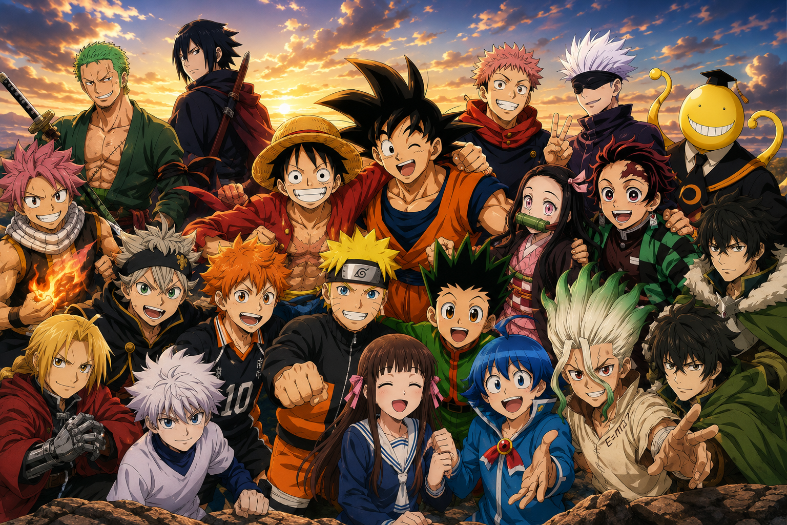 20 Anime Tentang Persahabatan Terbaik, dari ONE PIECE hingga Demon Slayer yang Wajib Masuk Watchlist