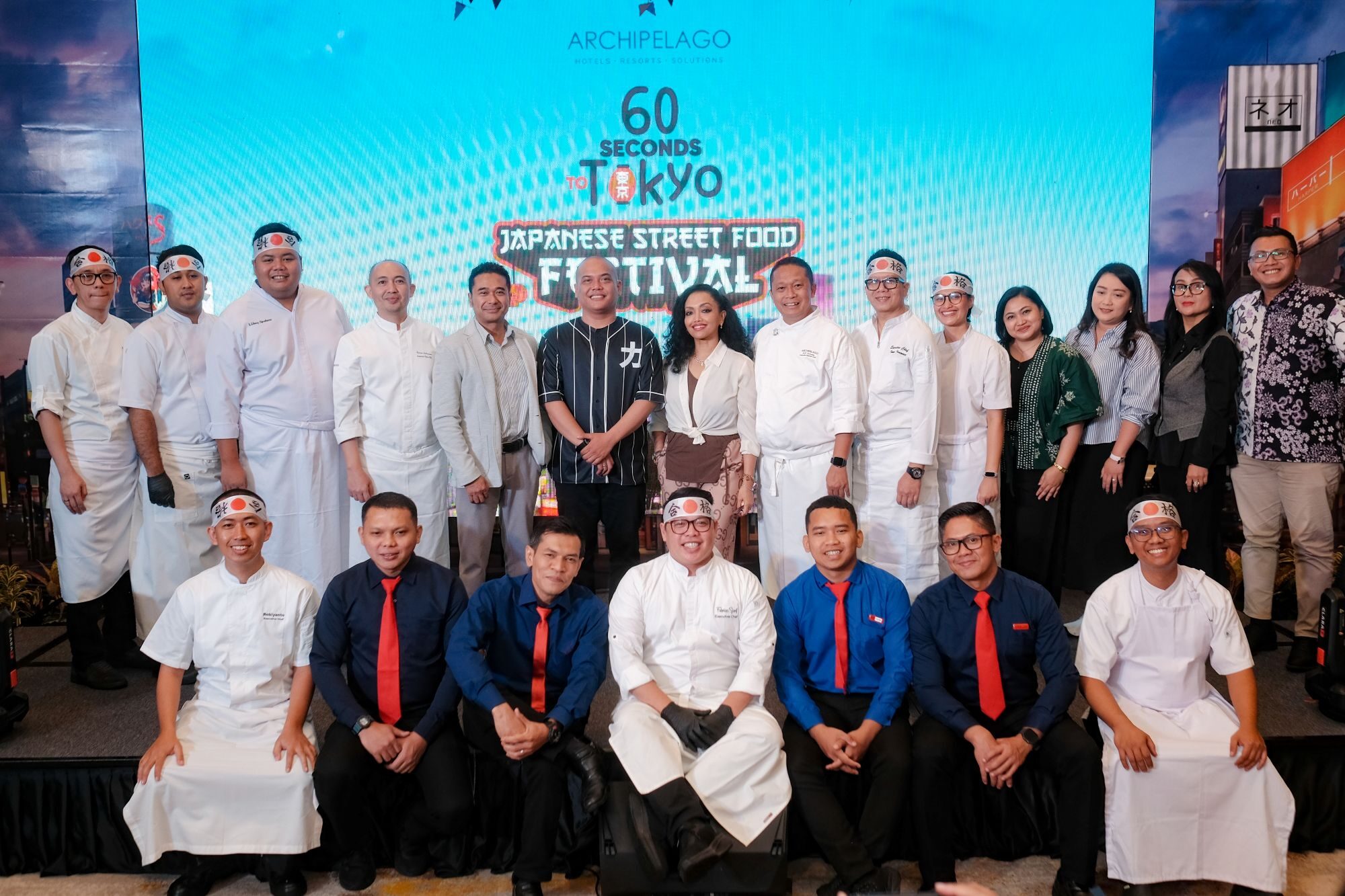 Corporate Team, Chefs, and FB Leaders Archipelago Hotels.