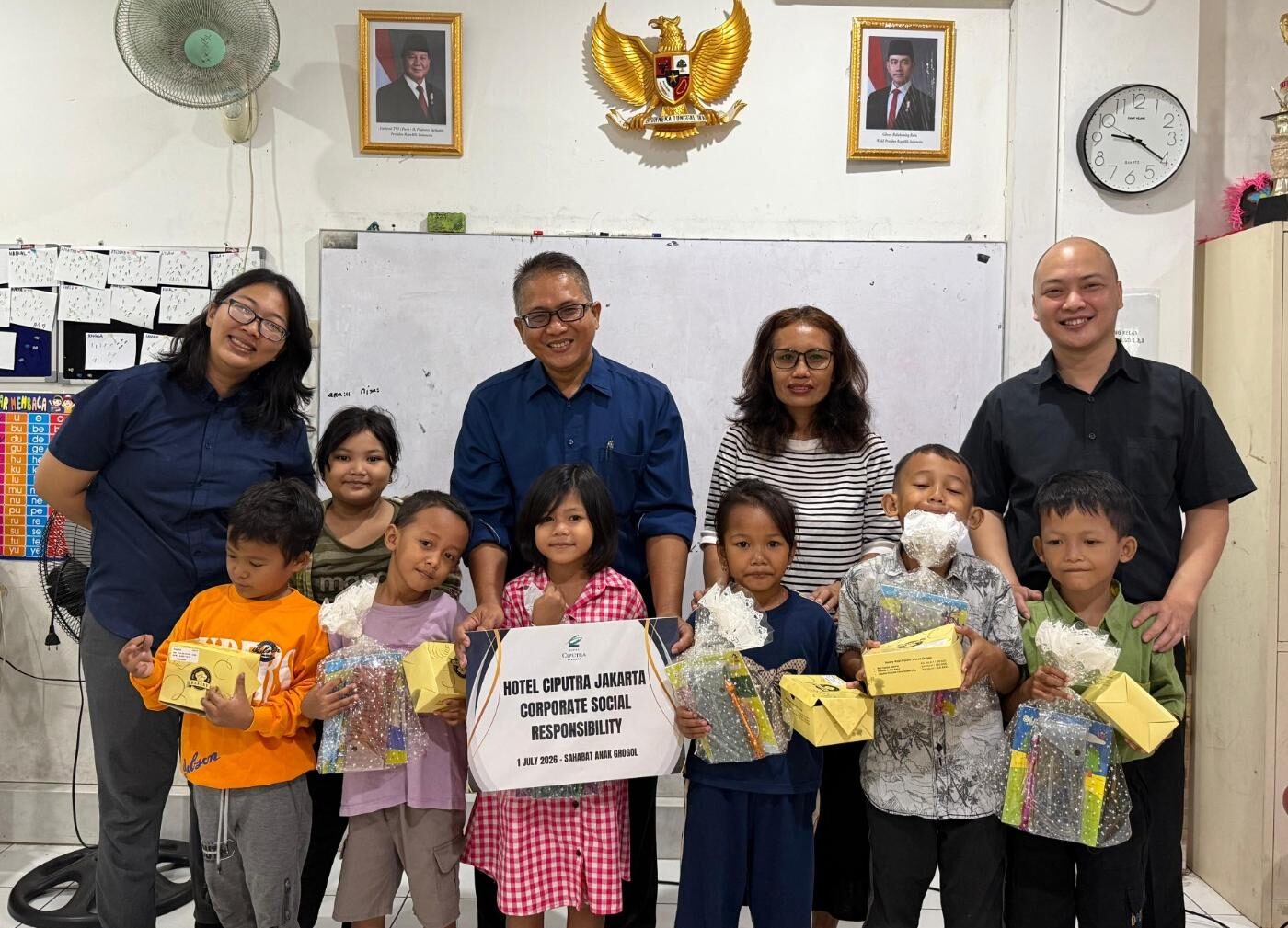 Hotel Ciputra Jakarta Perkuat Komitmen Sosial Lewat Aksi CSR Bersama Sahabat Anak Grogol dan Wisma Berea Kedoya