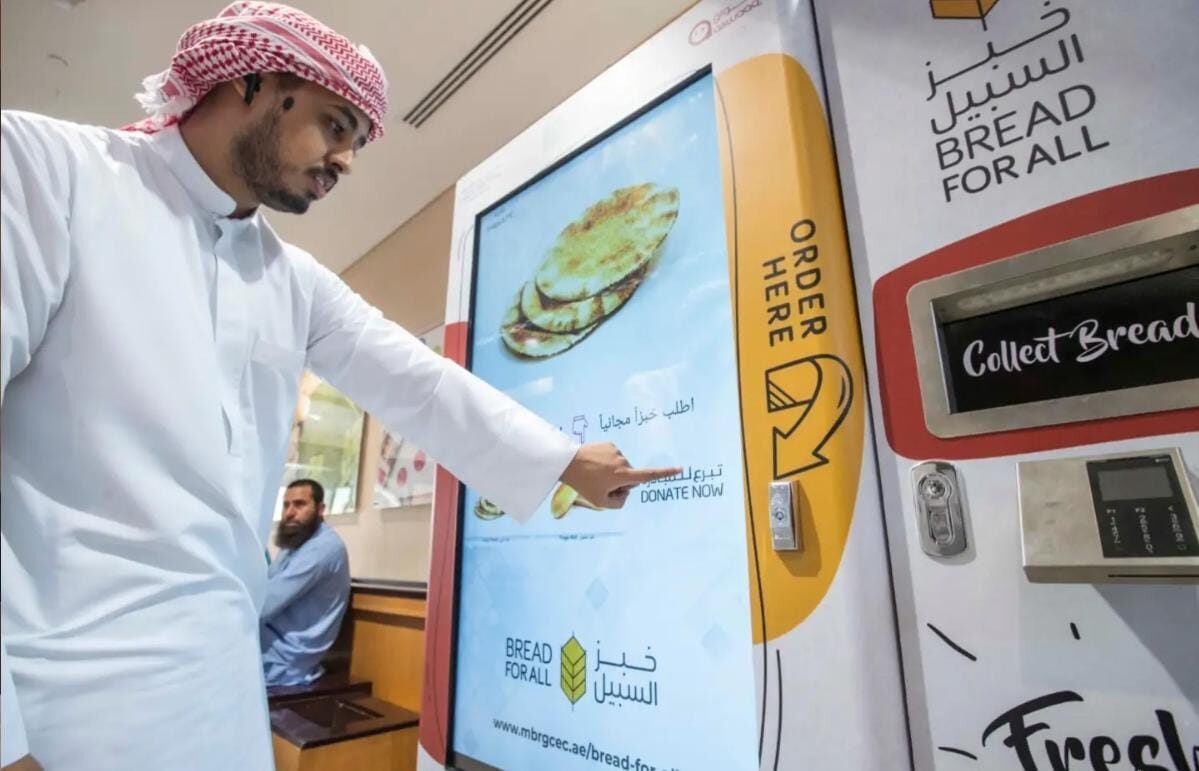 Bread for All, Mesin Roti Pintar Beroperasi 24 Jam di Dubai Untuk Memastikan Tak Ada Warga yang Kelaparan