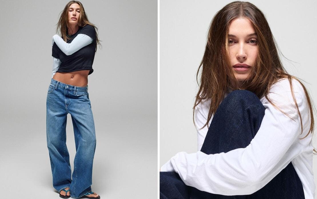 Hailey Bieber dan Gap Rilis Koleksi Denim Bergaya 90-an, Tampil Nostalgia dengan Sentuhan Modern