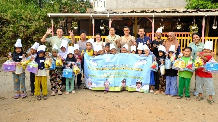 Sambut Hari Anak Nasional, Hotel Osaka PIK 2 Tebar Kebahagiaan Bersama Yayasan Roemah Tawon