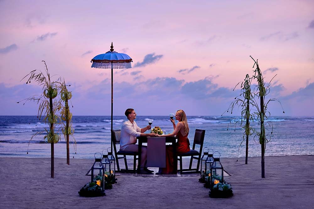 Amarterra by the Bay, Hidden Gem di Nusa Dua yang Tawarkan Pantai Privat hingga Romantic Dinner Tepi Laut