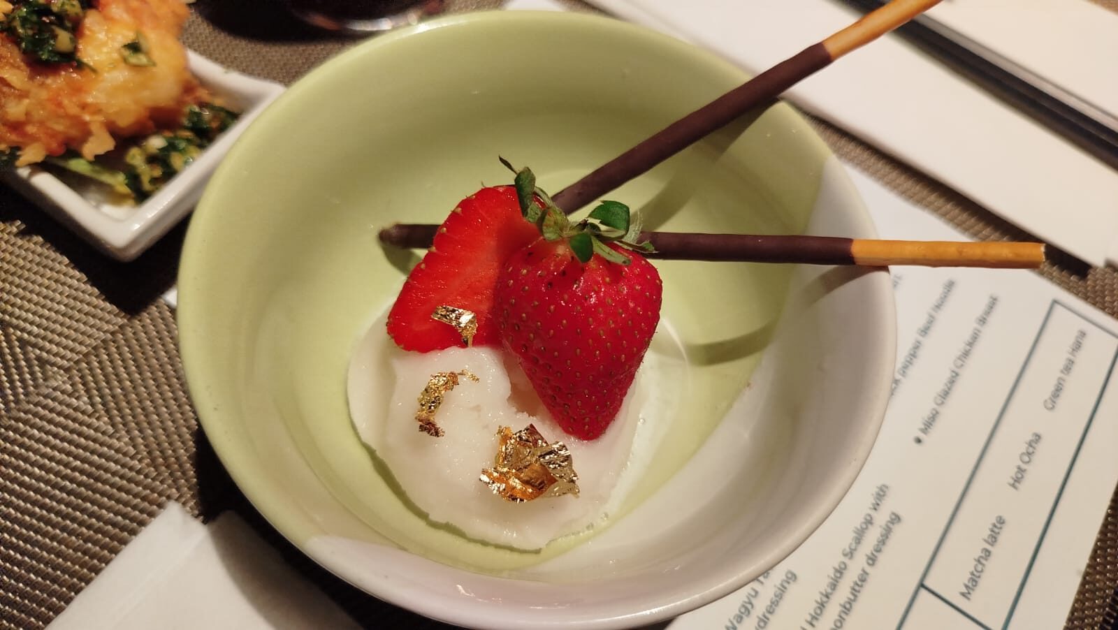 Sebagai penutup, tersedia Yuzu Sorbet yang menyegarkan. (Foto: urbanvibes/R Indriani)