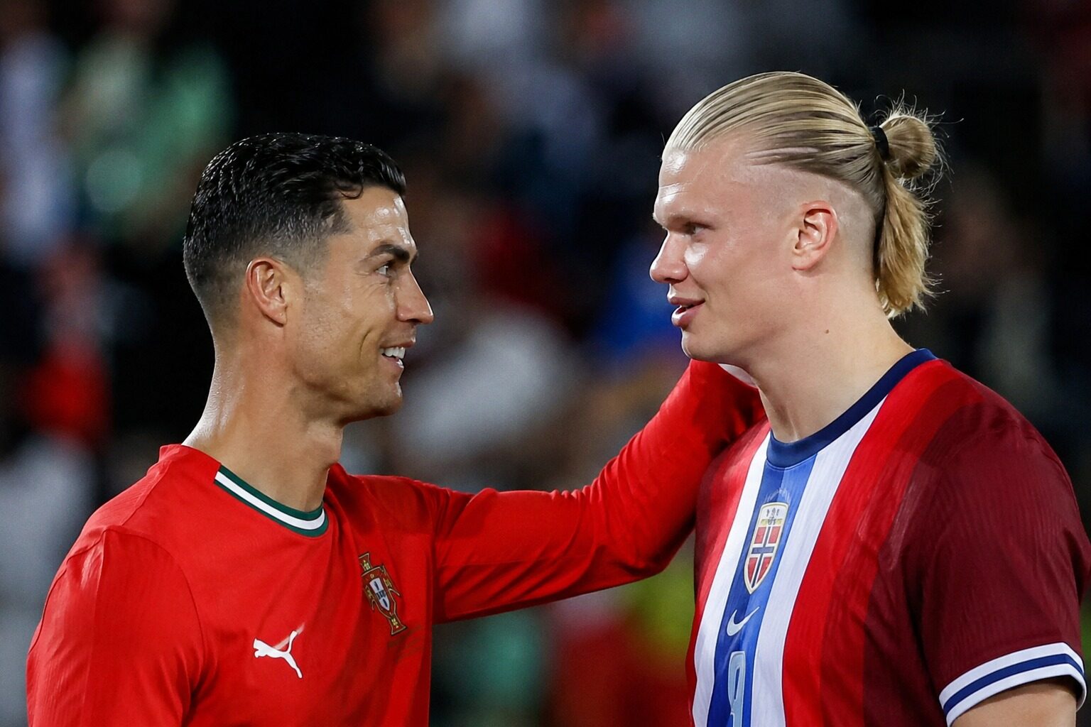 Erling Haaland Ungkap Cristiano Ronaldo Adalah Idolanya Sejak Kecil, Aku Jadi Pesepak Bola Berkat Dia