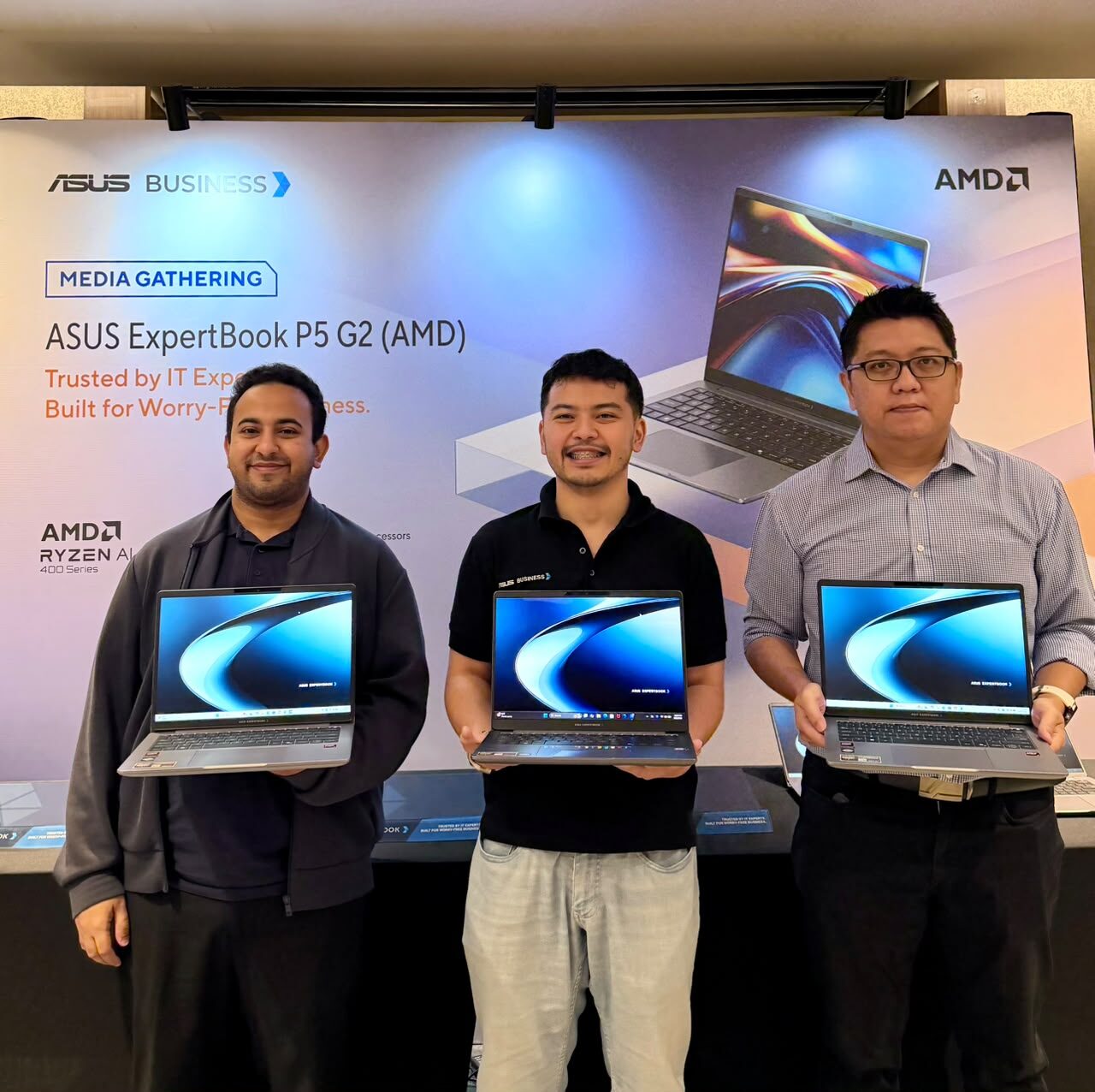 ASUS Bidik Posisi Puncak Pasar Laptop Bisnis Indonesia Lewat ExpertBook P5 Berbasis AMD Ryzen AI
