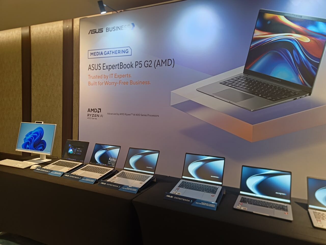 Peluncuran ASUS ExpertBook P5 G2 di Jakarta, Kamis (23/7/2026). (Foto: Dok. ASUS)