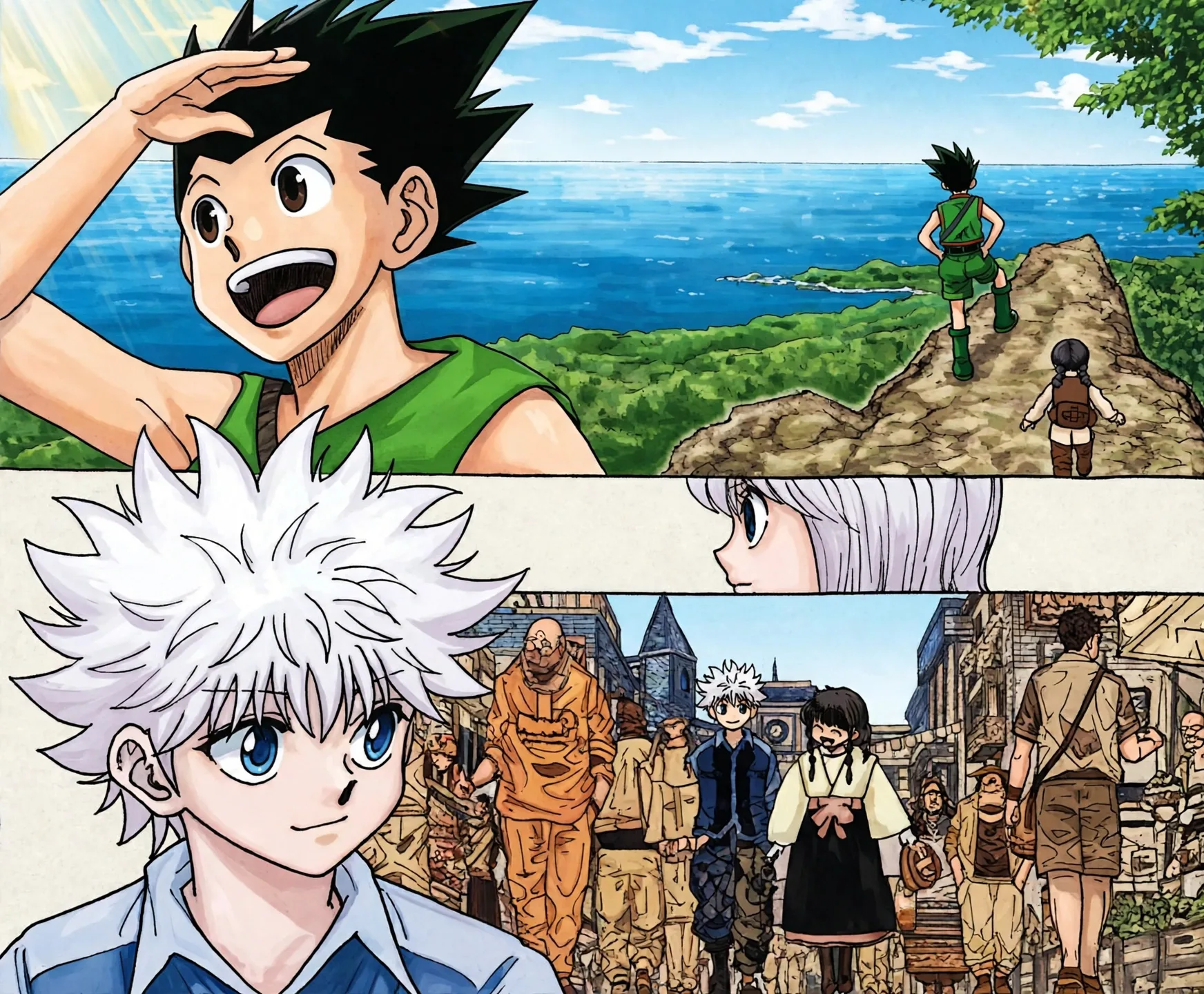 Setelah 12 Tahun, Gon dan Killua Akhirnya Kembali di Hunter × Hunter! Momen yang Sudah Ditunggu Satu Dekade Lebih