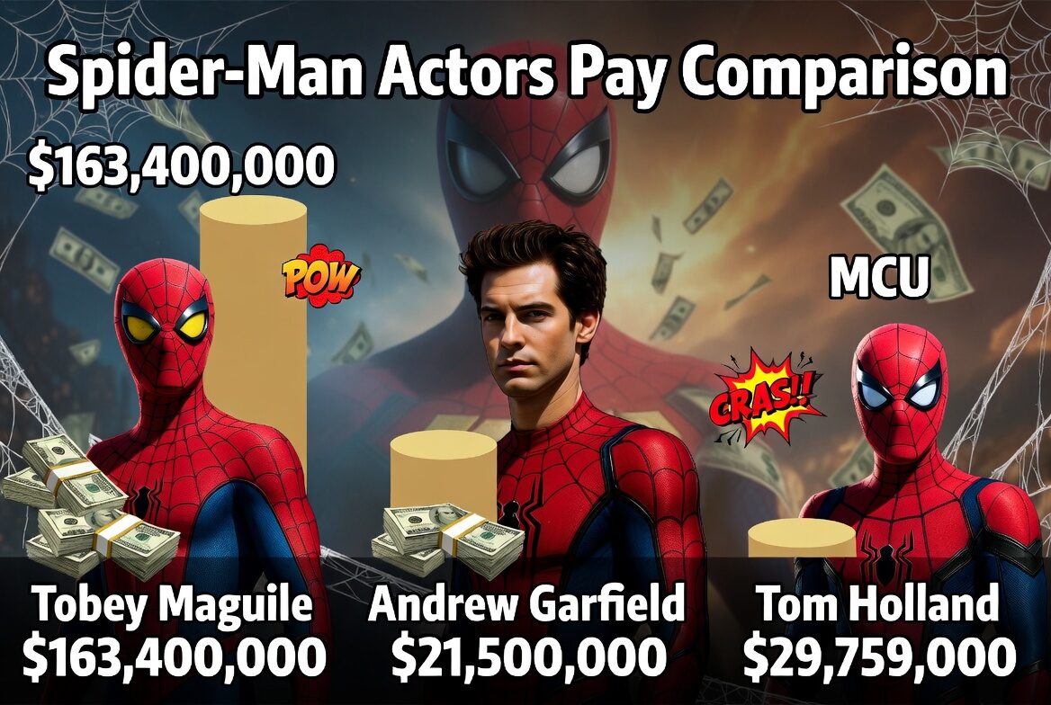 Beda Bayaran Pemeran Spider-Man Bikin Heboh! Tobey Maguire Jauh Tinggalkan Andrew Garfield dan Tom Holland