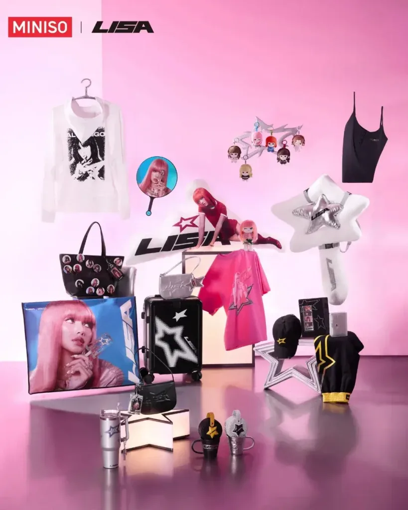 Pop-Up World Tour LISA - sumber foto MINISO