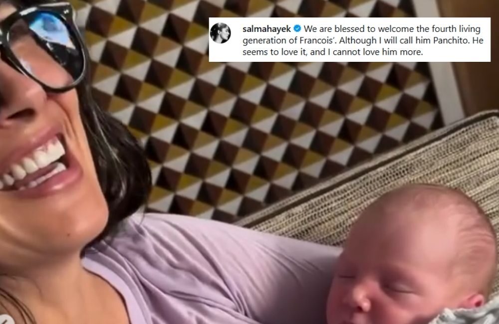 Salma Hayek Resmi Jadi Nenek! Netizen Puji Tidak Menua Sama Sekali