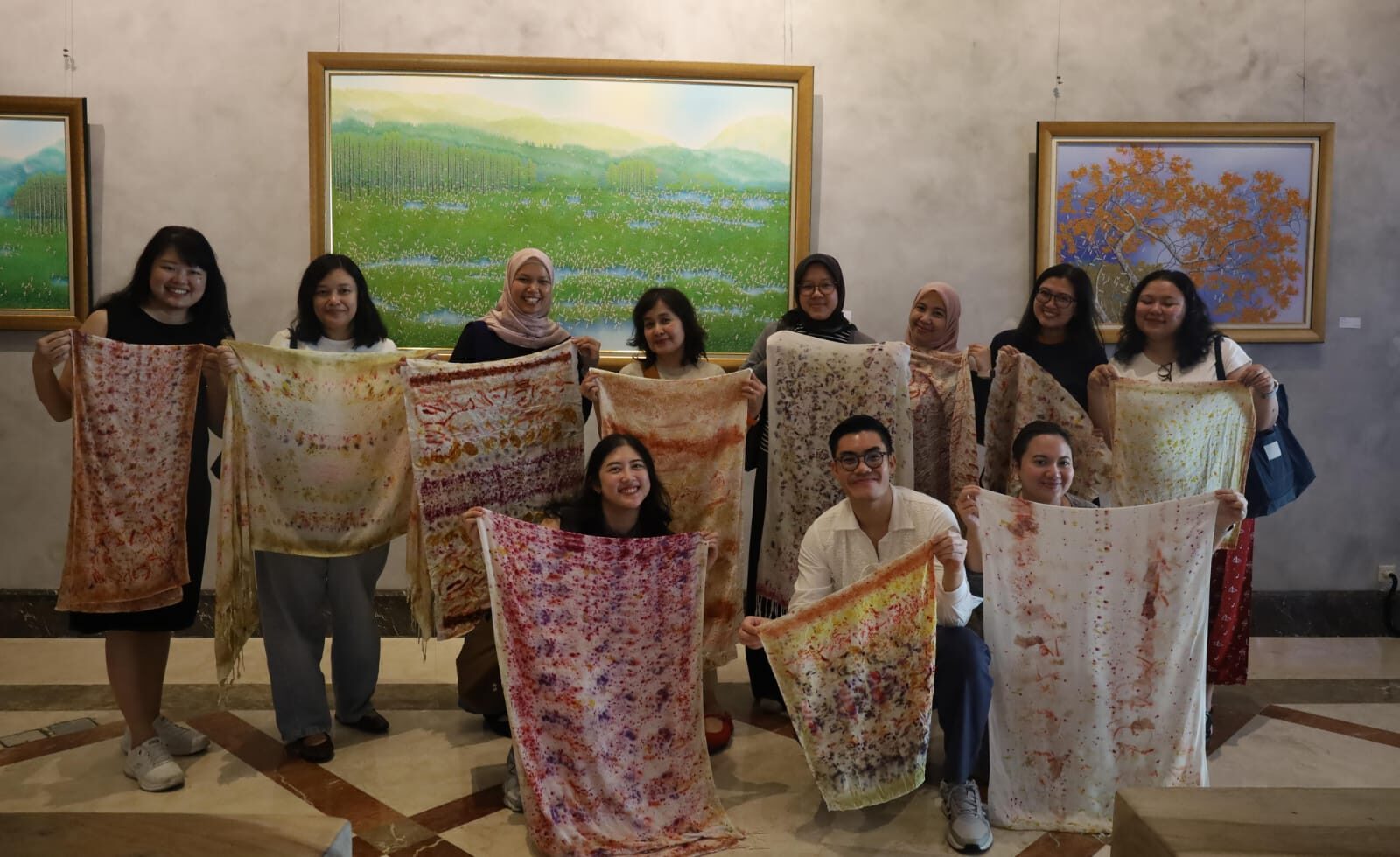 Ubah Daun Jadi Karya Seni Eco-Print, Mangkuluhur ARTOTEL Suites Kolaborasi dengan Crea Botanica