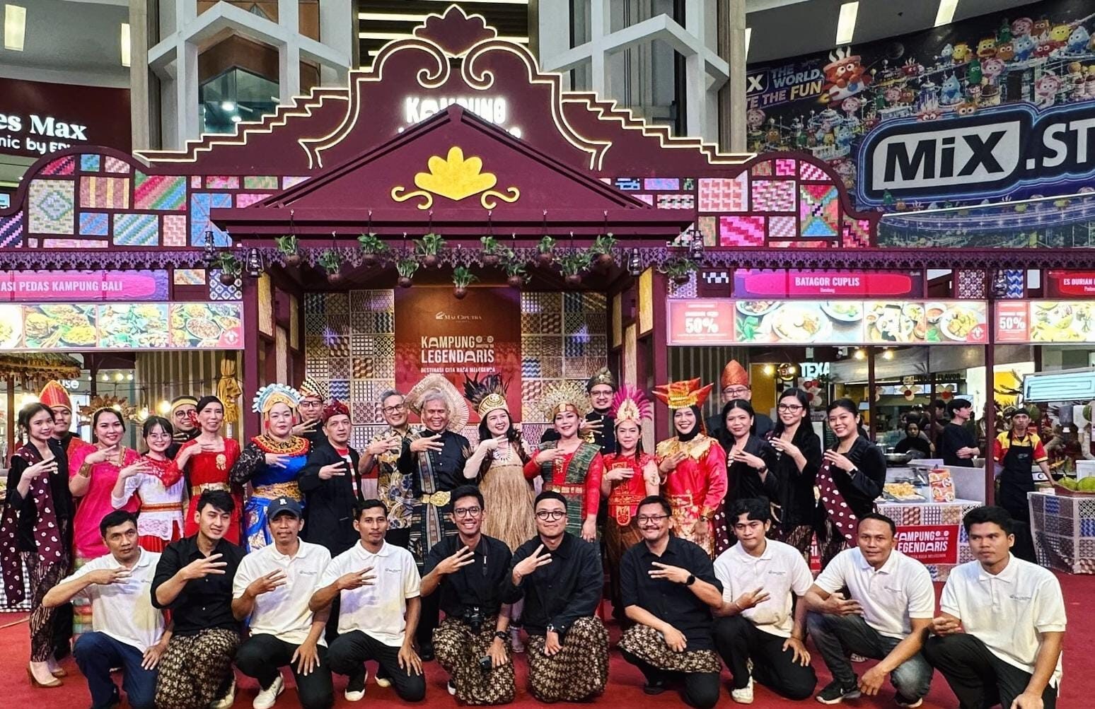 Kampung Legendaris Mal Ciputra Jakarta Hadirkan Lebih dari 40 Kuliner Autentik Nusantara