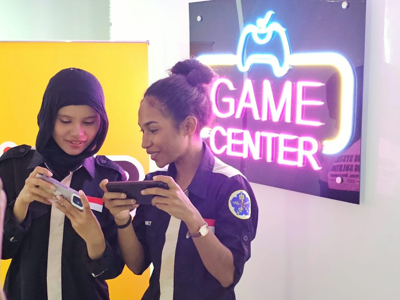 Indosat Game Center Jayapura. (Foto: Dok. Indosat)