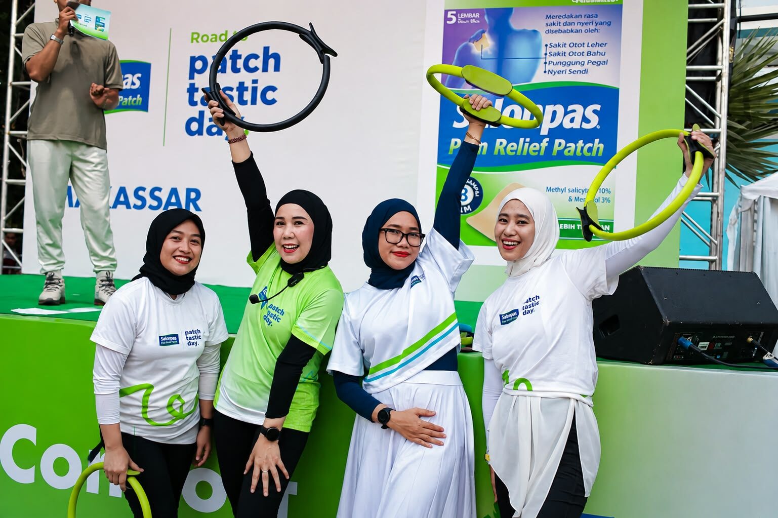 Rangkaian Road to Patchtastic Day 2026 akan menyambangi Medan, Bandung, dan Banjarmasin sebelum ditutup melalui Big Bang Main Event di Jakarta pada November 2026. (Foto: Dok. Salonpas)