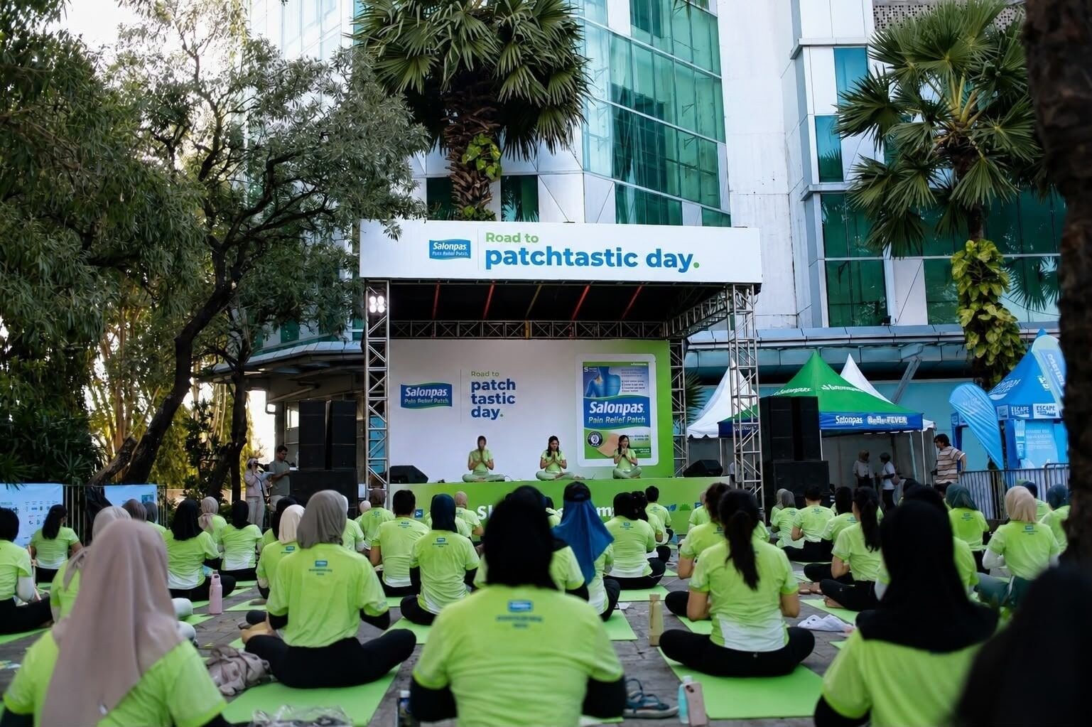 Patchtastic Day 2026 kembali hadir membawa semangat #ShareTheComfort melalui rangkaian aktivitas wellness yang memadukan olahraga, kreativitas, dan interaksi komunitas. (Foto: Dok. Salonpas)