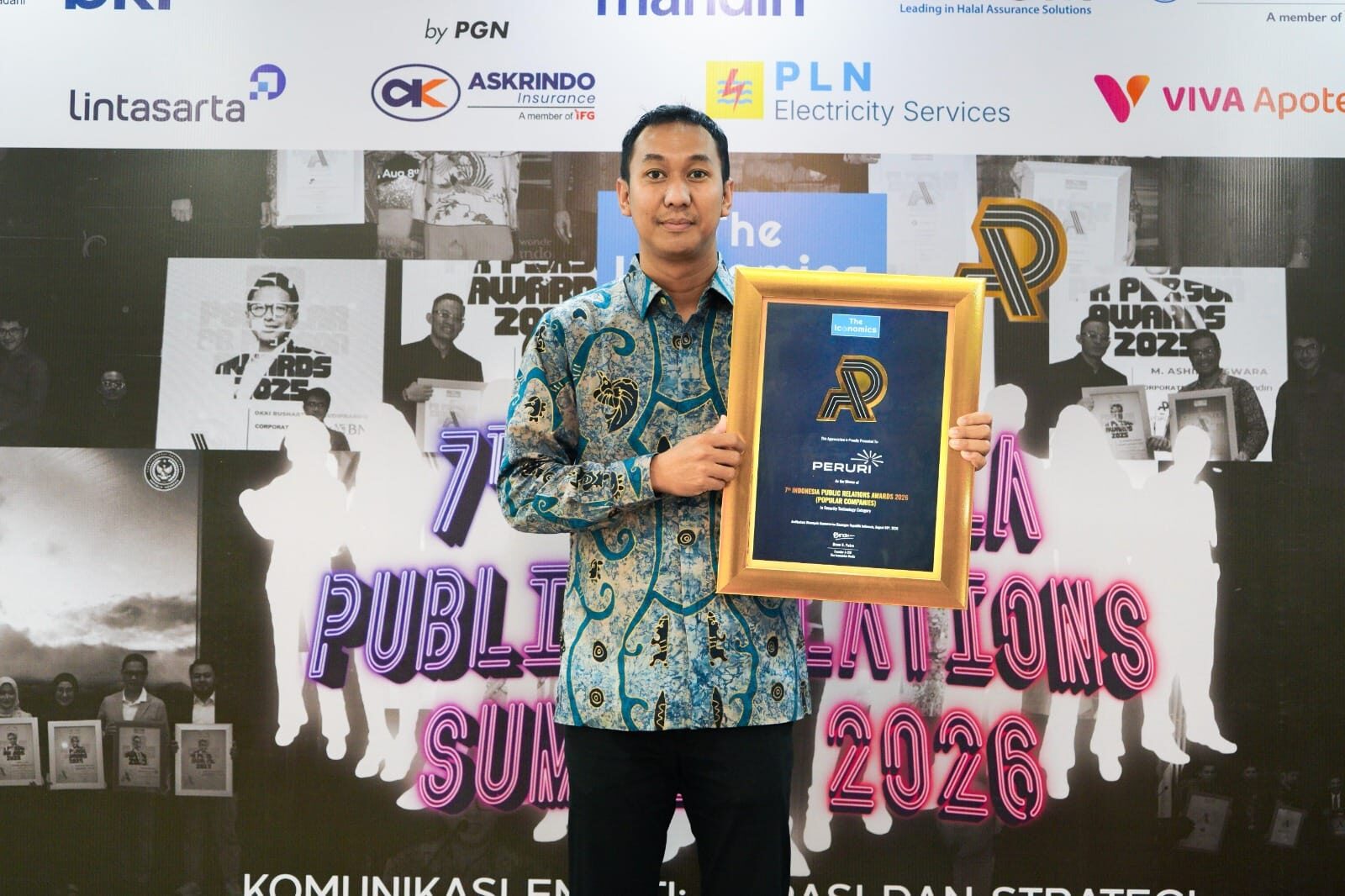 PERURI Raih Indonesia Public Relations Awards 2026, Perkuat Reputasi sebagai Perusahaan Teknologi Sekuriti