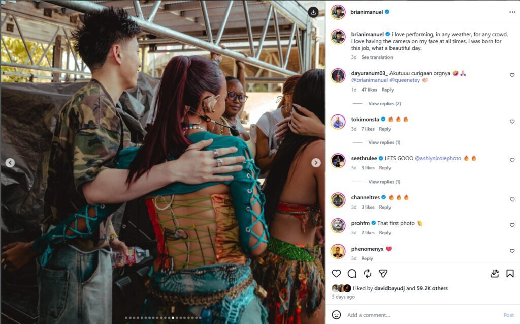 Rich Brian dan Esther Geraldine No Na - sumber foto instagram/richbrian