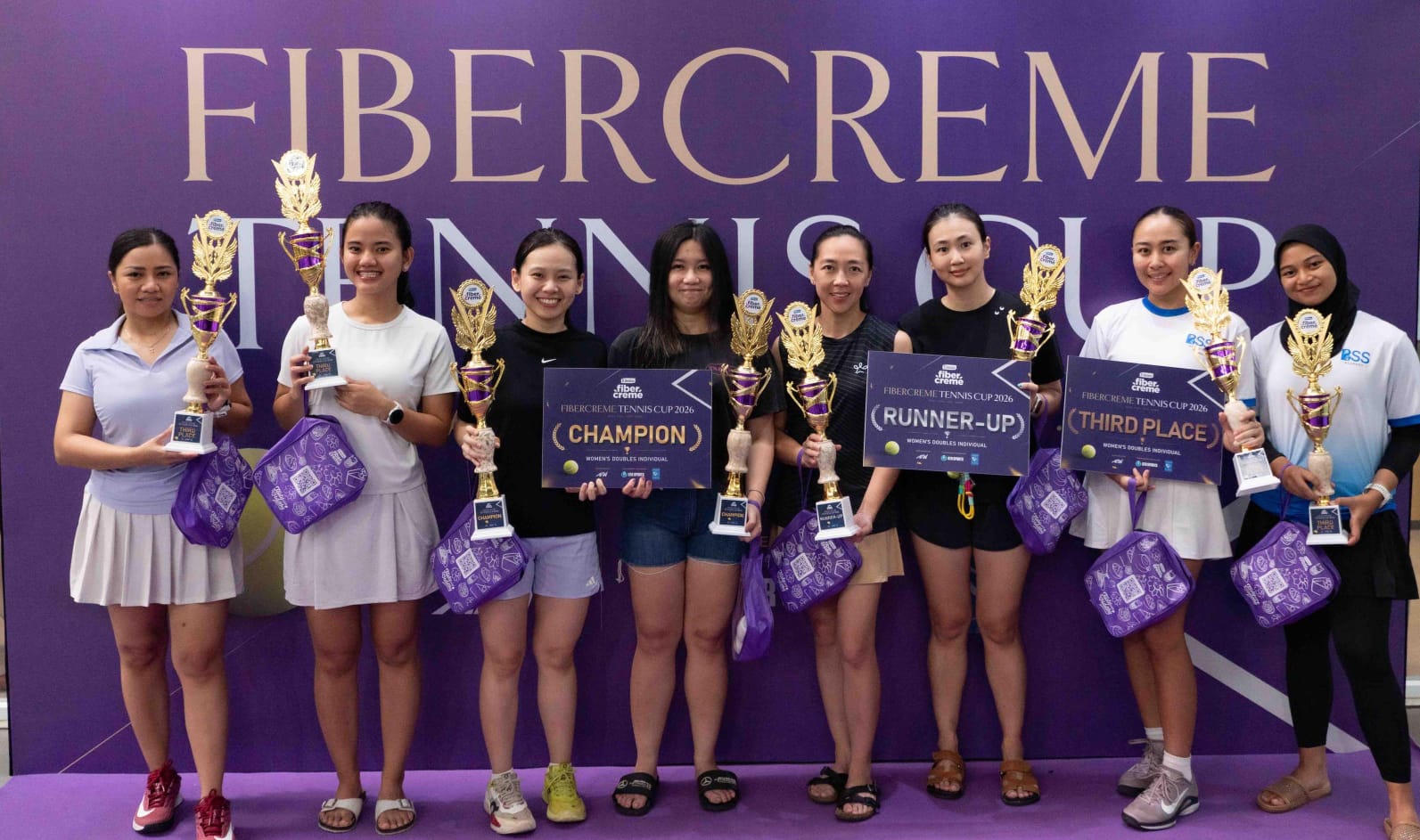 Minat Olahraga Raket Meningkat, 262 Perempuan Ramaikan Ajang Tennis Cup 2026