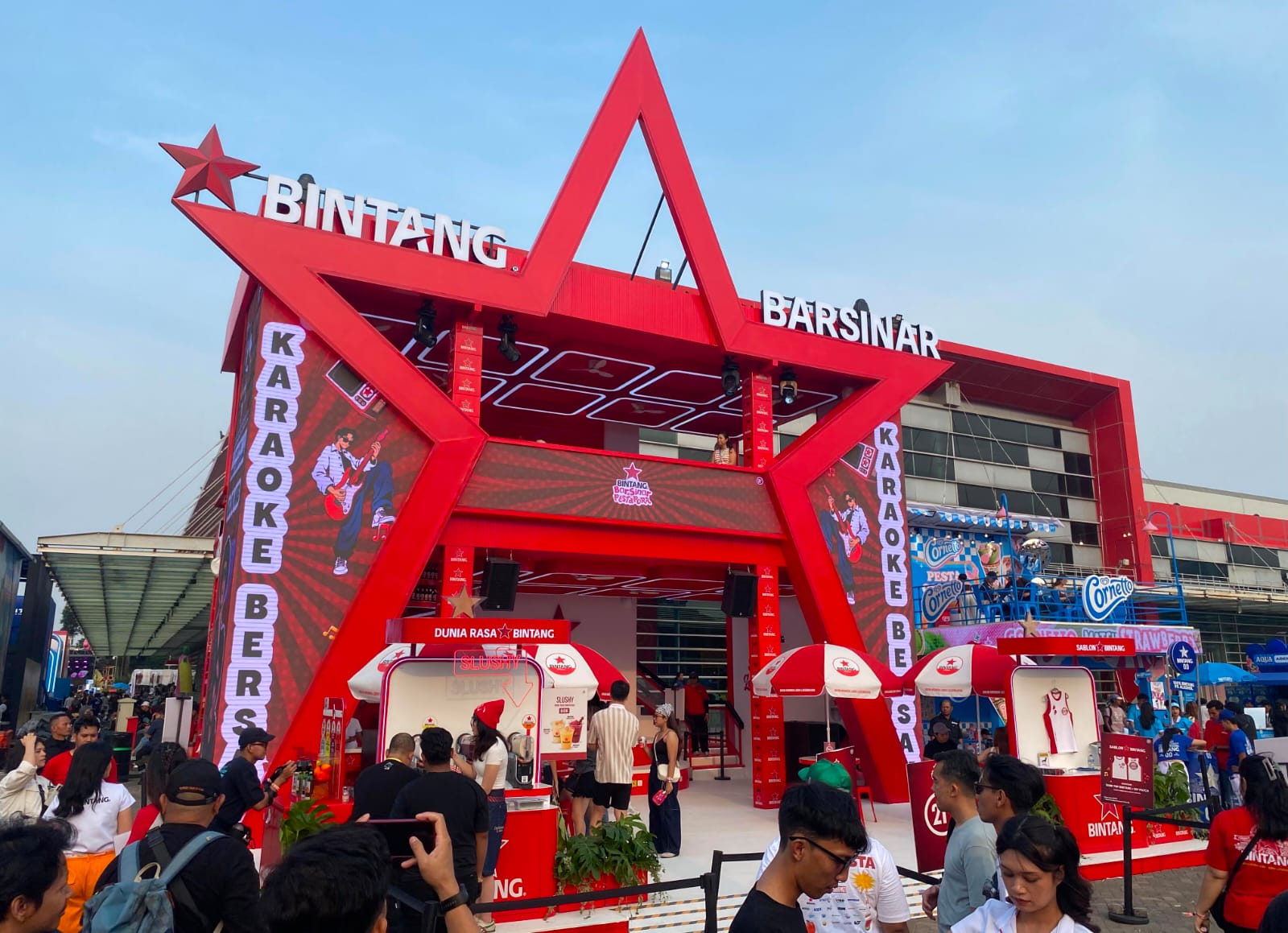 BINTANG BarSinar di Pestapora 2026. Foto: Rivaldi/Urbanvibes