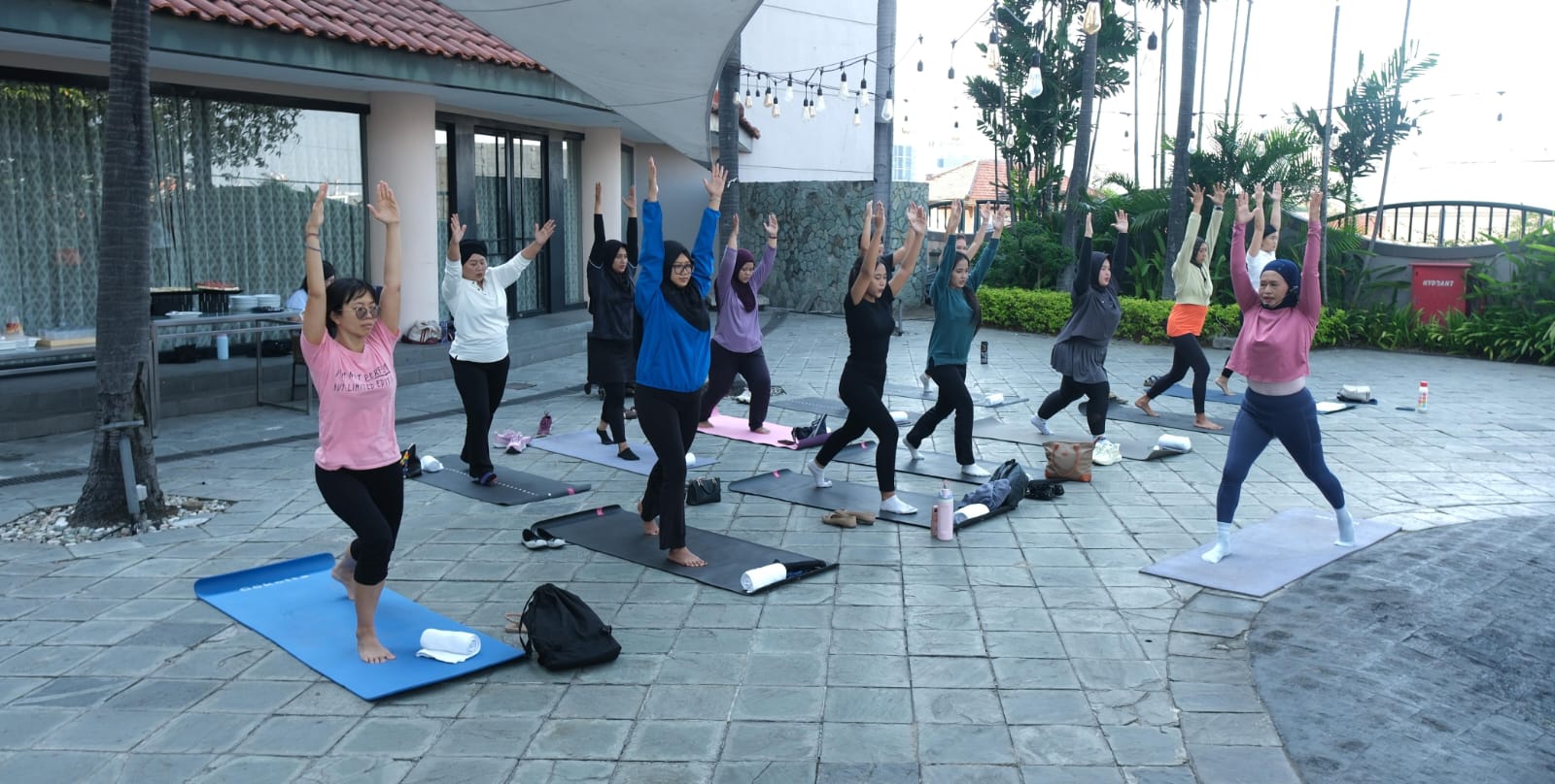 Mat Pilates bersama Fit Hub. Foto: istimewa