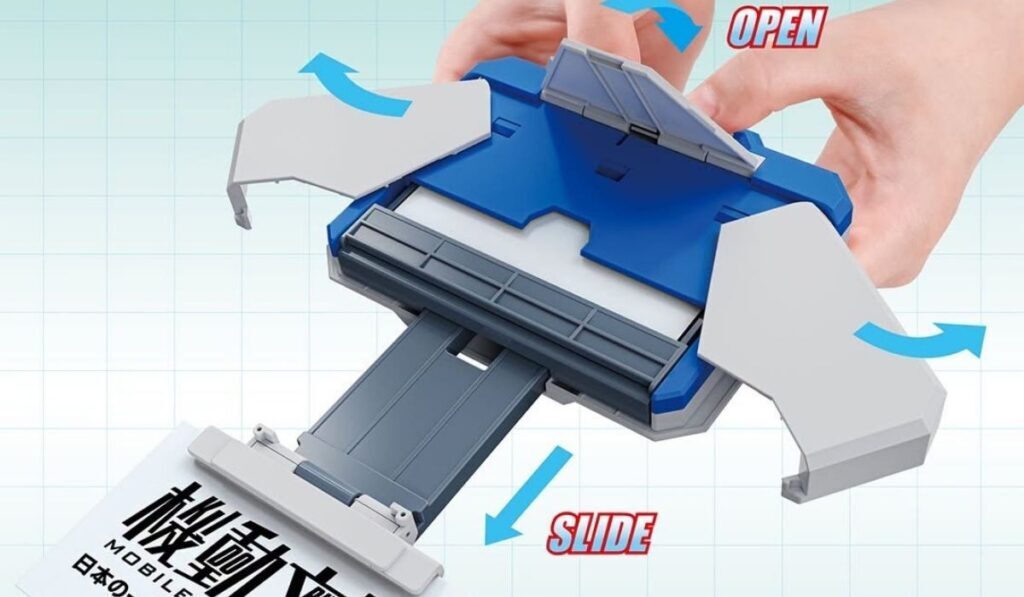 Automatic Transform Namecard Case Mobile Stationary Bandai - sumber foto Banda Spirit
