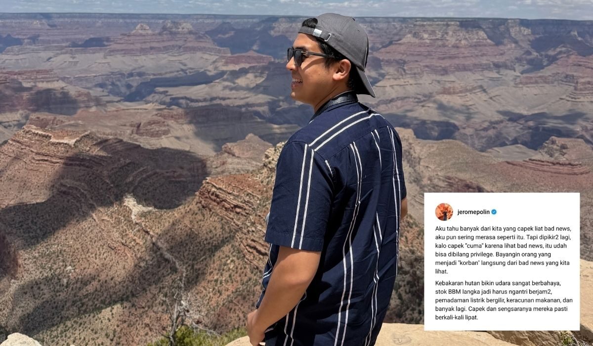 Jerome Polin Sebut Lelah Lihat Bad News sebagai Privilege, Ajak Publik Jangan Cuma Scroll
