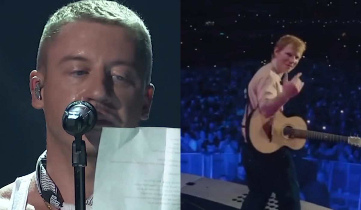 Macklemore Ungkap Percakapan dengan Ed Sheeran Usai Dicoret dari Tur, Kini Donasikan US$1 Juta untuk Palestina