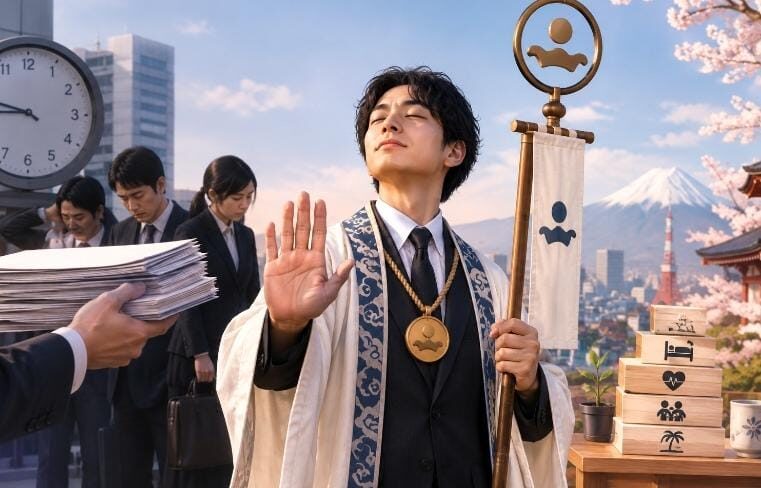 Unik! Ada “Agama” di Jepang yang Justru Mengajarkan Pengikutnya Menolak Lembur