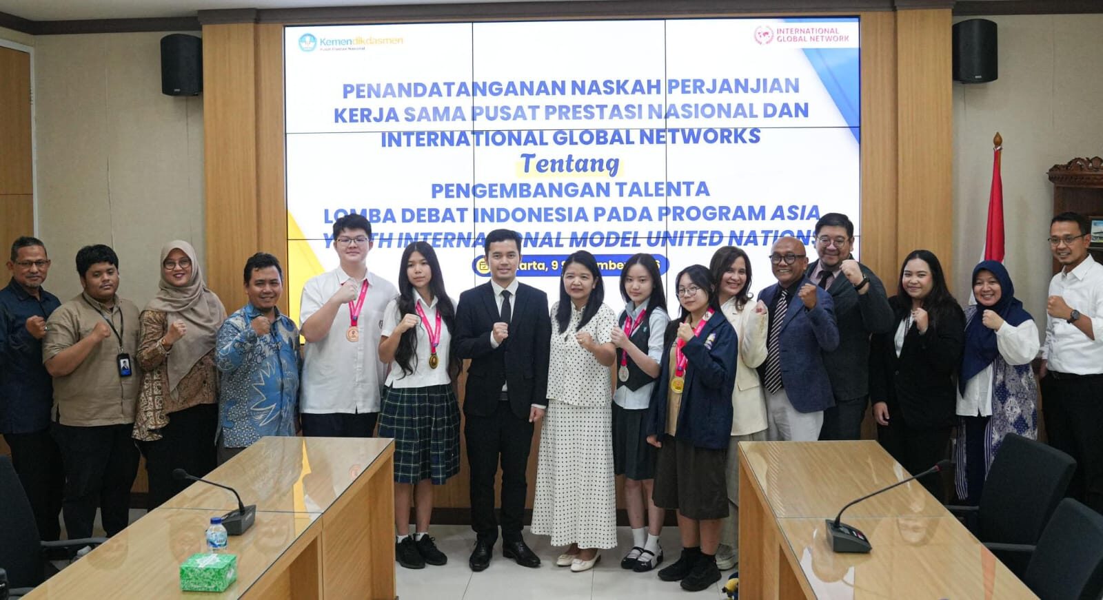 Kolaborasi Puspresnas dan IGN Buka Jalan Talenta Muda Indonesia ke AYIMUN 2027