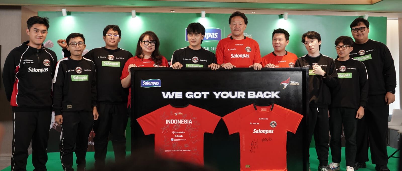 “We Got Your Back!”, PB ESI dan Salonpas Optimalkan Persiapan Timnas Esports Indonesia