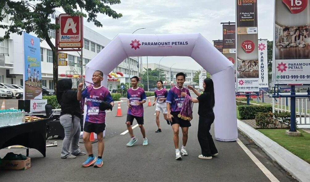 Aktivitas komunitas di Paramount Petals menjadi ruang bertemunya penghuni, komunitas olahraga, UMKM, dan masyarakat sekitar dalam suasana yang lebih santai dan akrab. (Foto: Dok. Paramount Petals)
