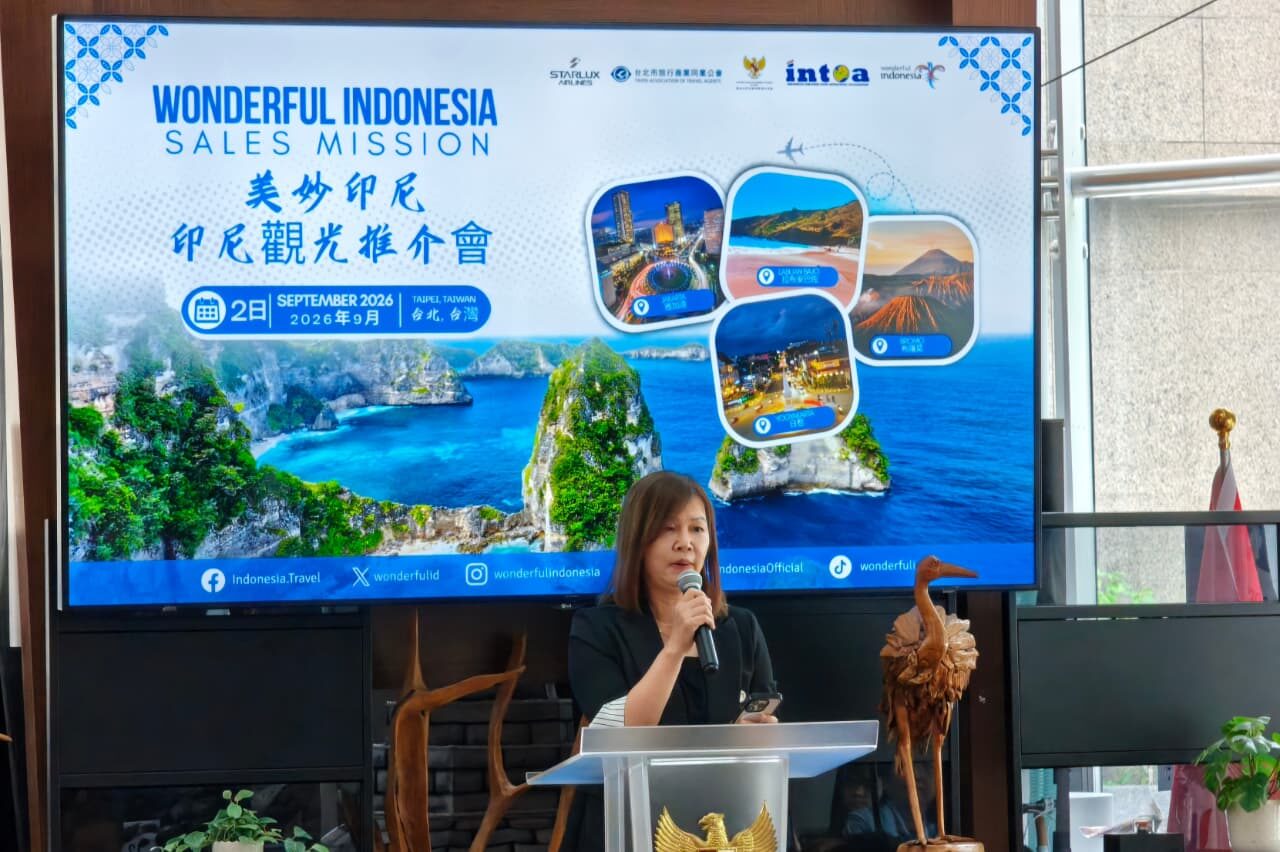 Kemenpar Perluas Pasar Wisman Taiwan melalui “Wonderful Indonesia Sales Mission”