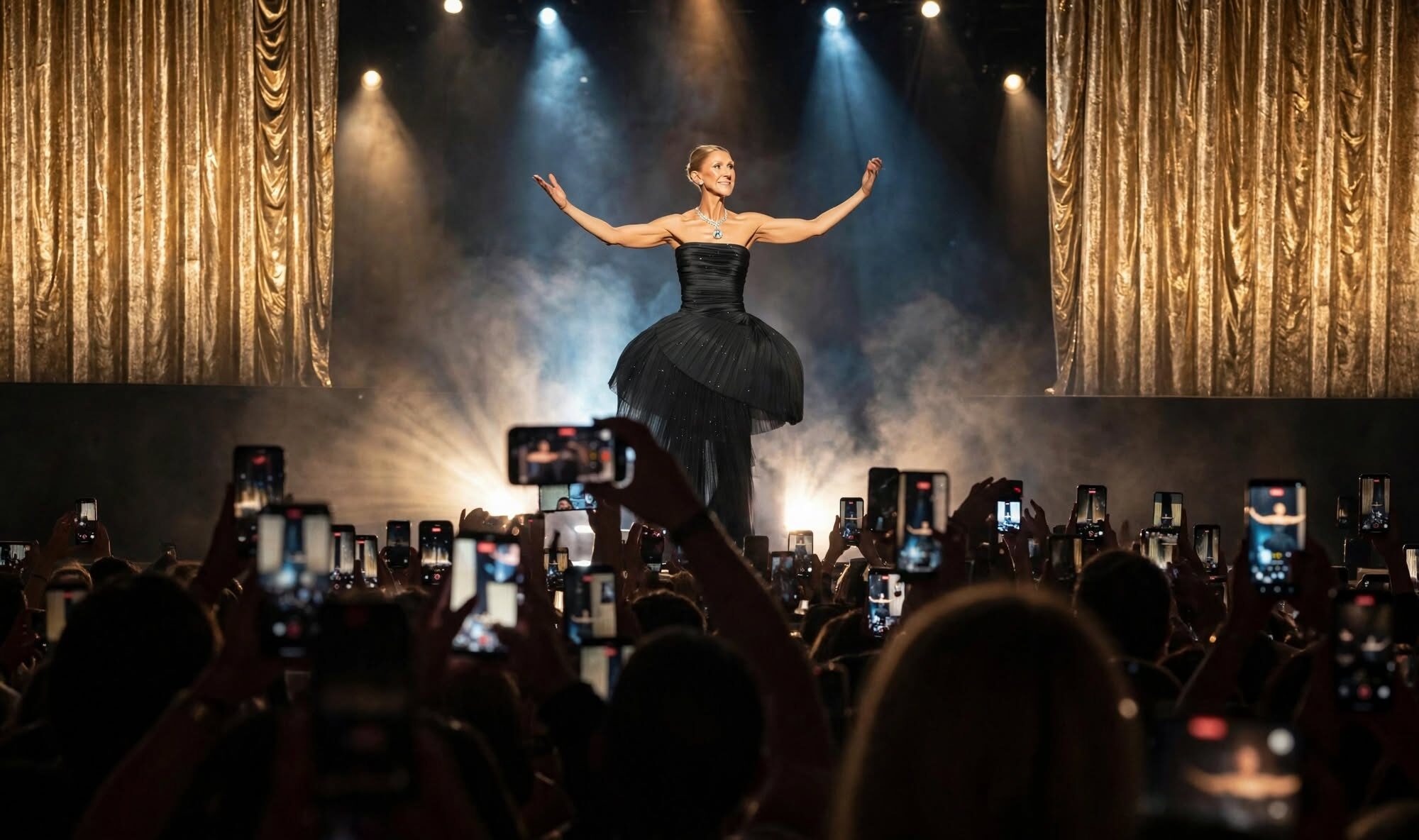 Céline Dion Menangis di Lagu Pertama, Comeback Panggung Setelah Enam Tahun Bikin Paris Terdiam