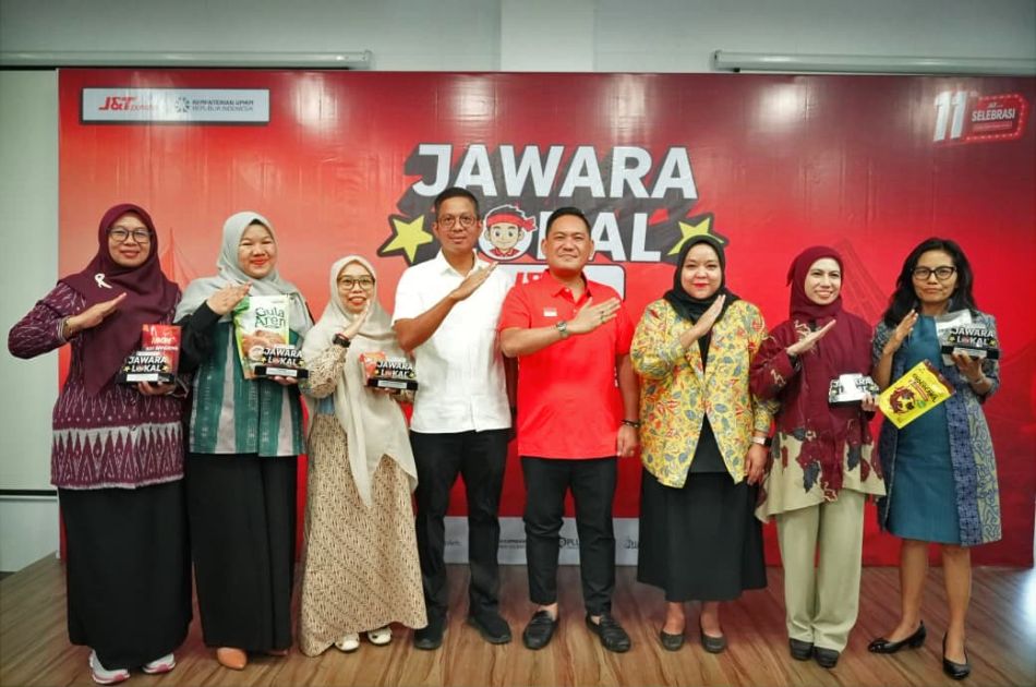 J&T Express Bersama Kementerian UMKM Perluas Program Jawara Lokal, Ada Hadiah Modal Usaha Belasan Juta