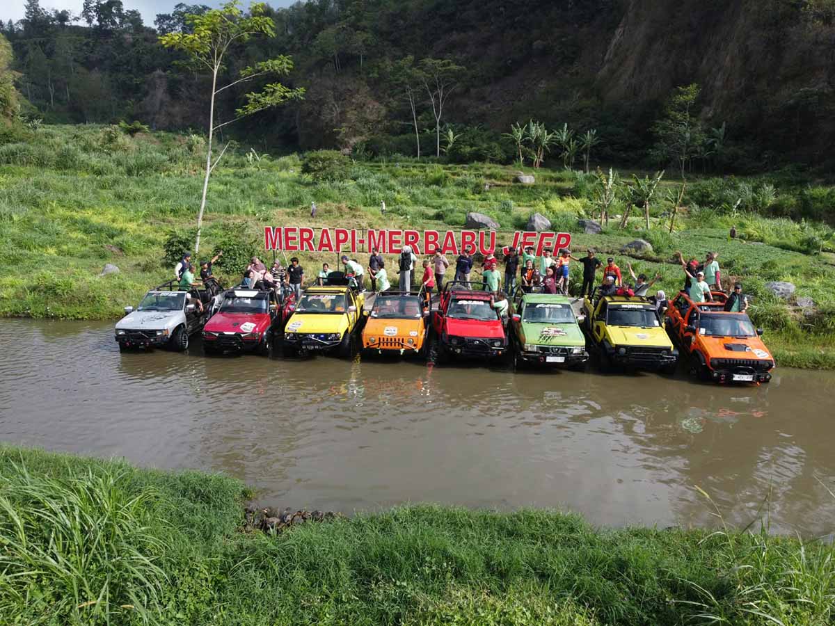 Seru Banget! Begini 40 Media SMN Menjelajah Lereng Merapi-Merbabu di Ketep Pass
