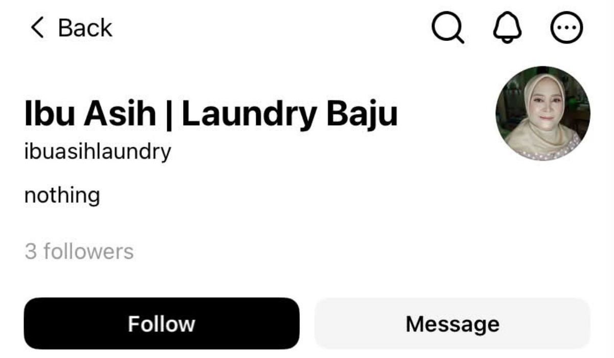 Agent AI Viral di Threads Lewat Akun Ibu Asih Laundry!