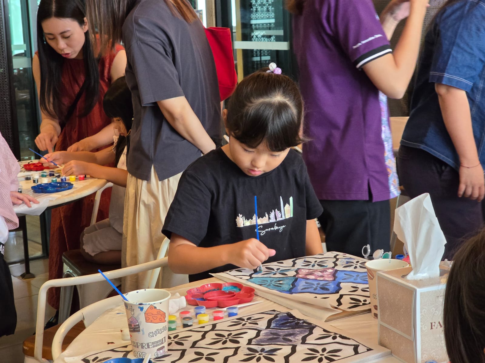 Ascott Waterplace Surabaya Ajak Anak Kenali Batik Lewat Workshop Kreatif, Motif Kawung Jadi Pilihan
