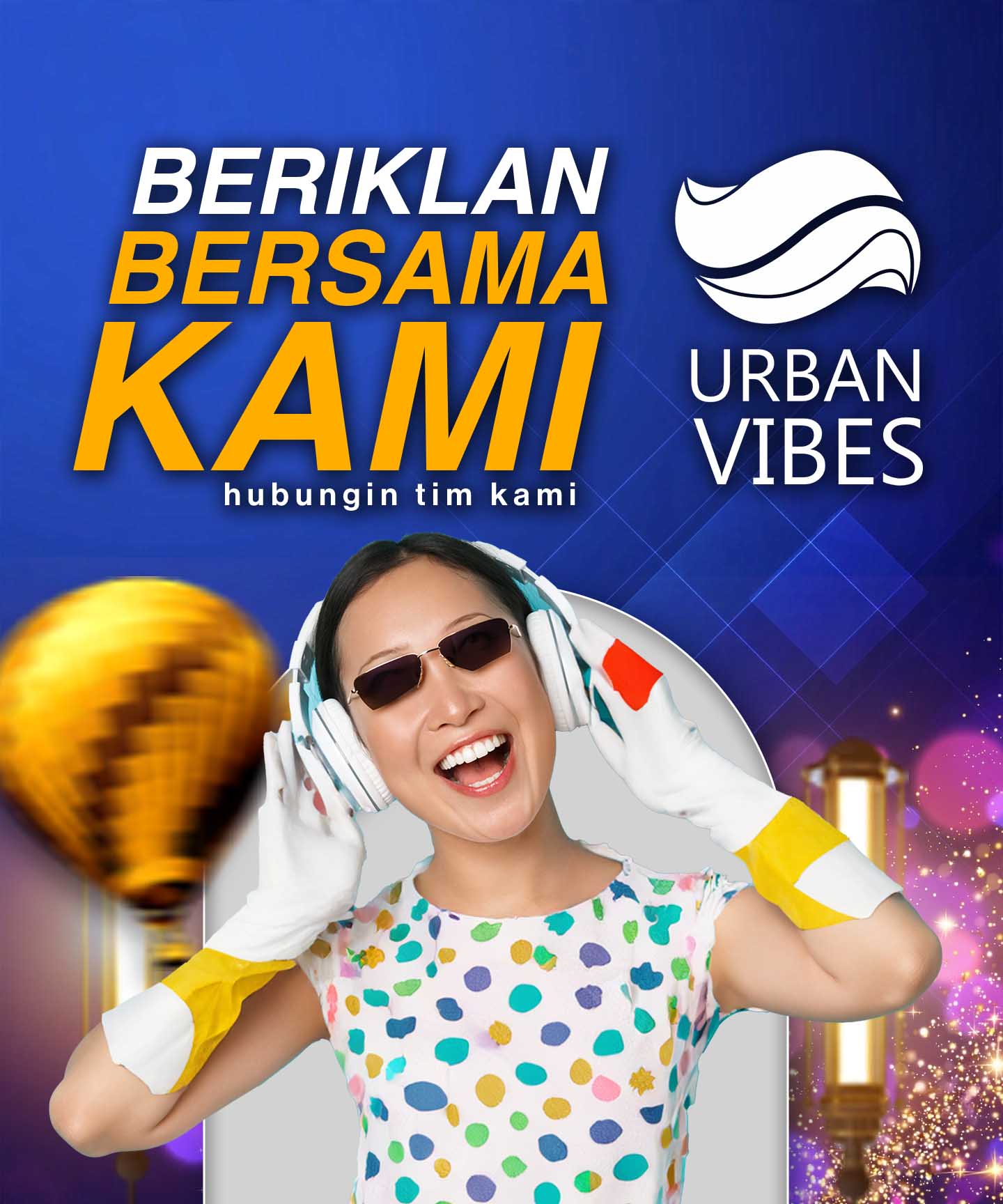 Urbanvibes square banner