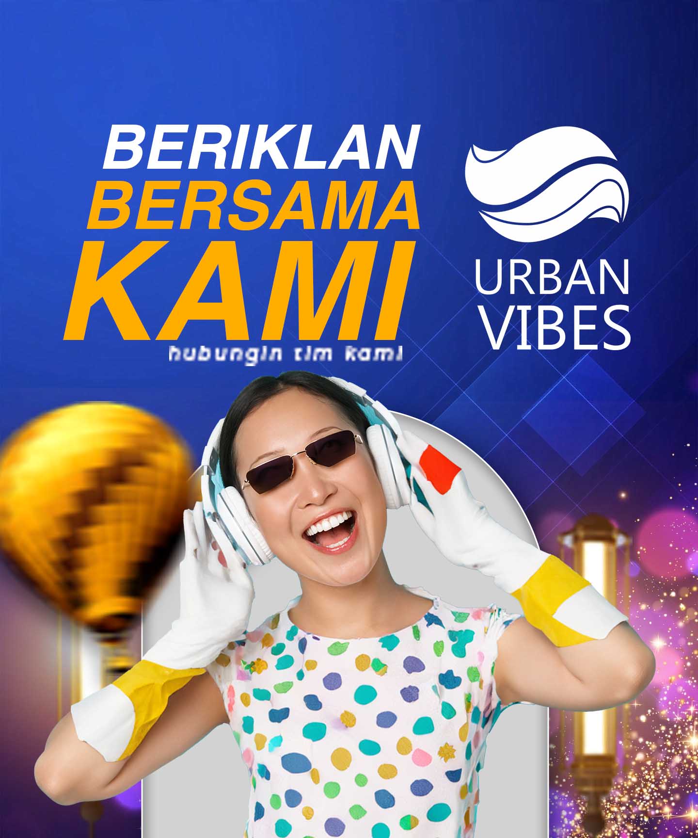 Urbanvibes square banner
