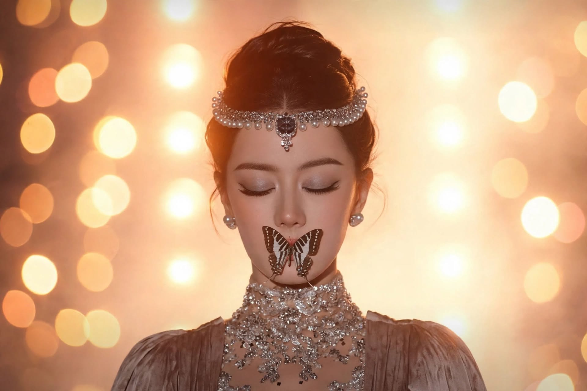 Dilraba Dilmurat Tampil Dramatis di VOGUE Forces of Fashion Gala 2026, Gaun Champagne-nya Bikin Terpukau!