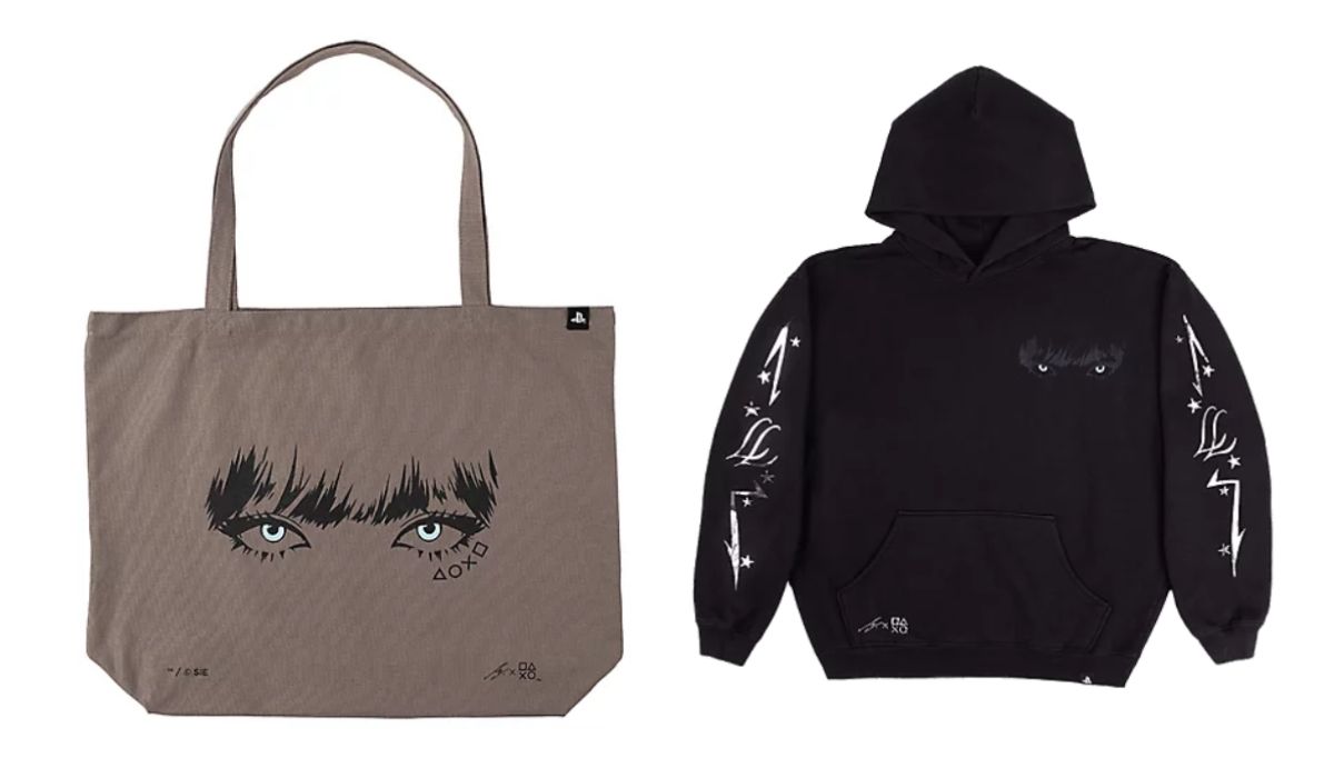 Goodiebag dan hoodie kolaborasi Lisa Blackpink dan Playstation - sumber foto Playstation