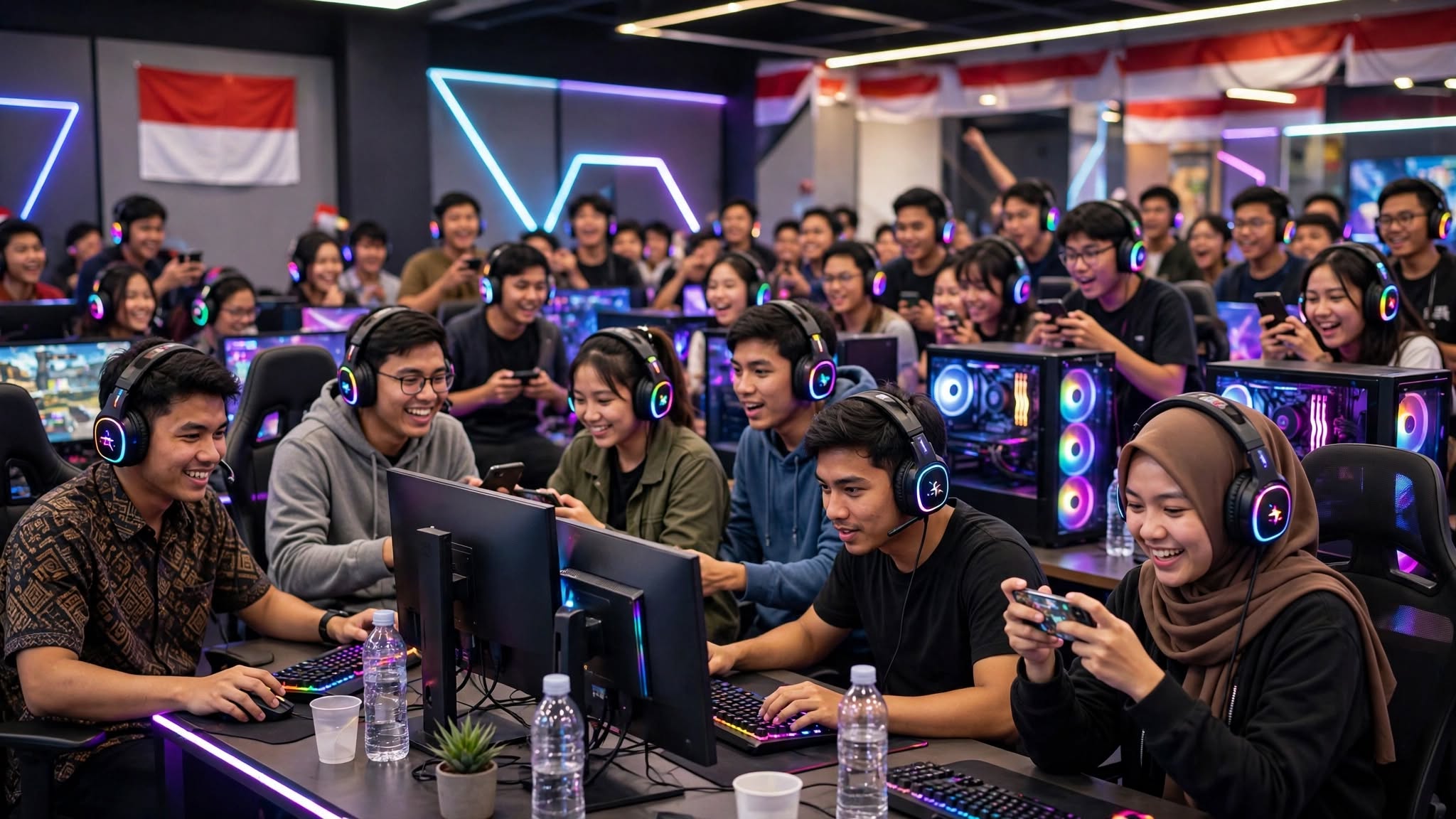 Indonesia Jadi Negara dengan Gamer Terbanyak Kedua di Dunia, Total 119 juta Pemain!